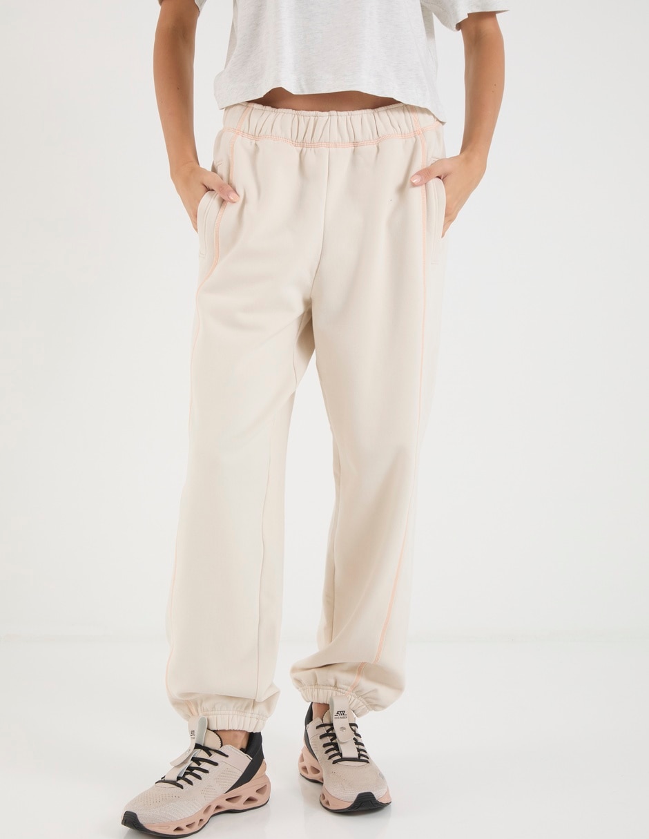 Pantalón jogger straight para mujer