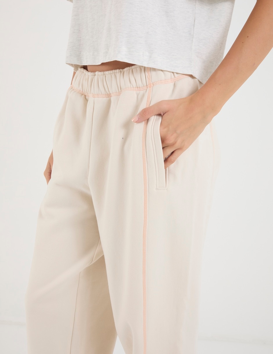 Pantalón jogger straight para mujer
