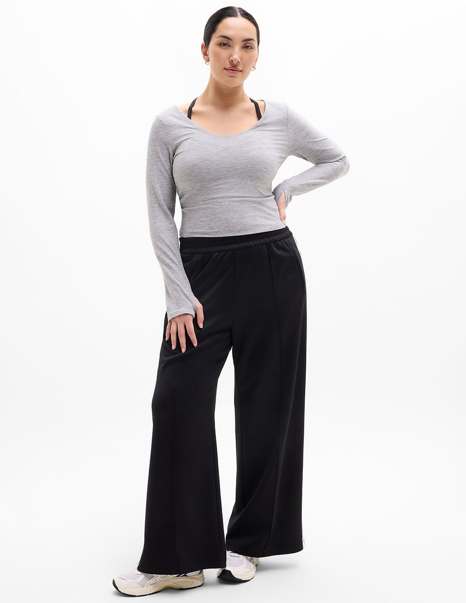 Playera deportiva para yoga de mujer