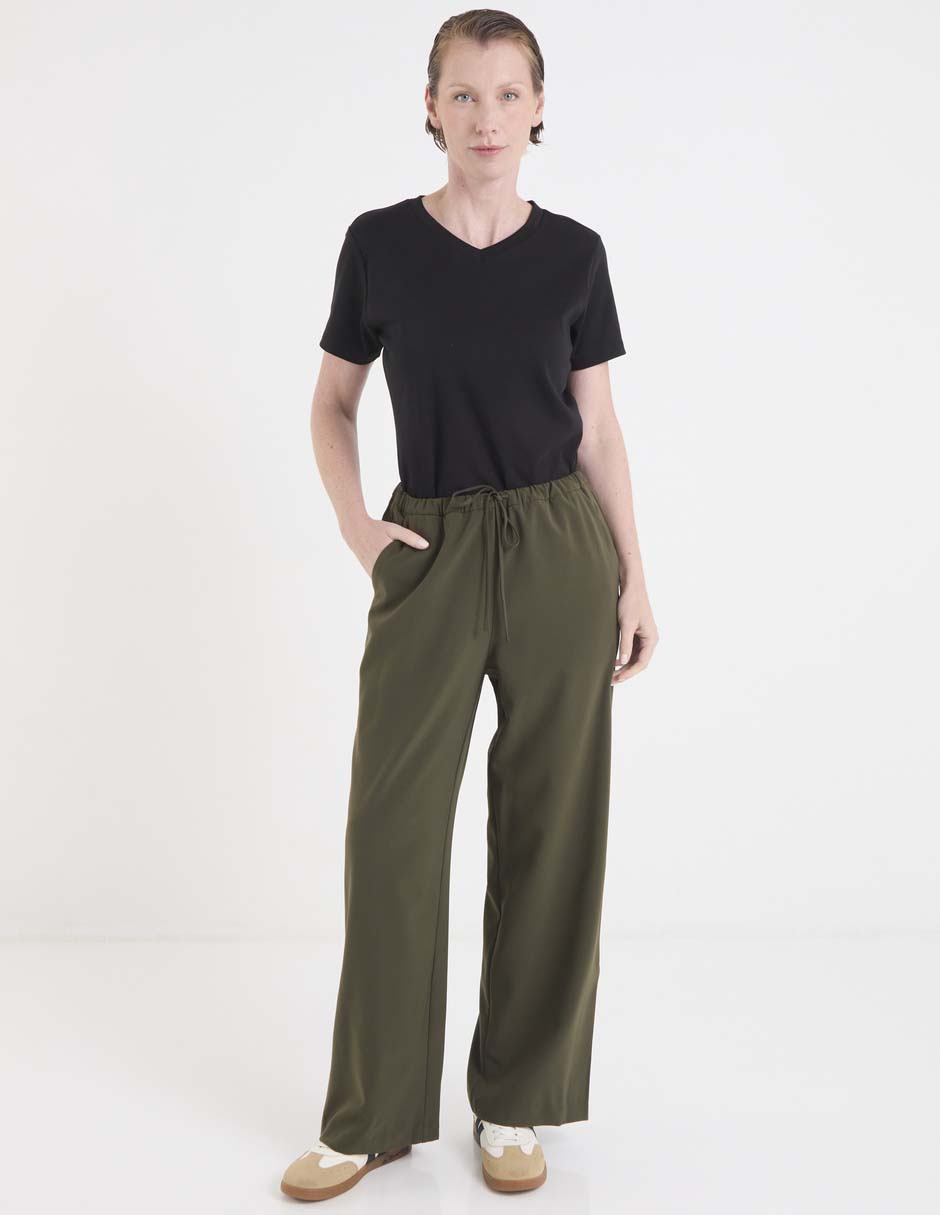Pantalón coulotte Athleta straight para mujer