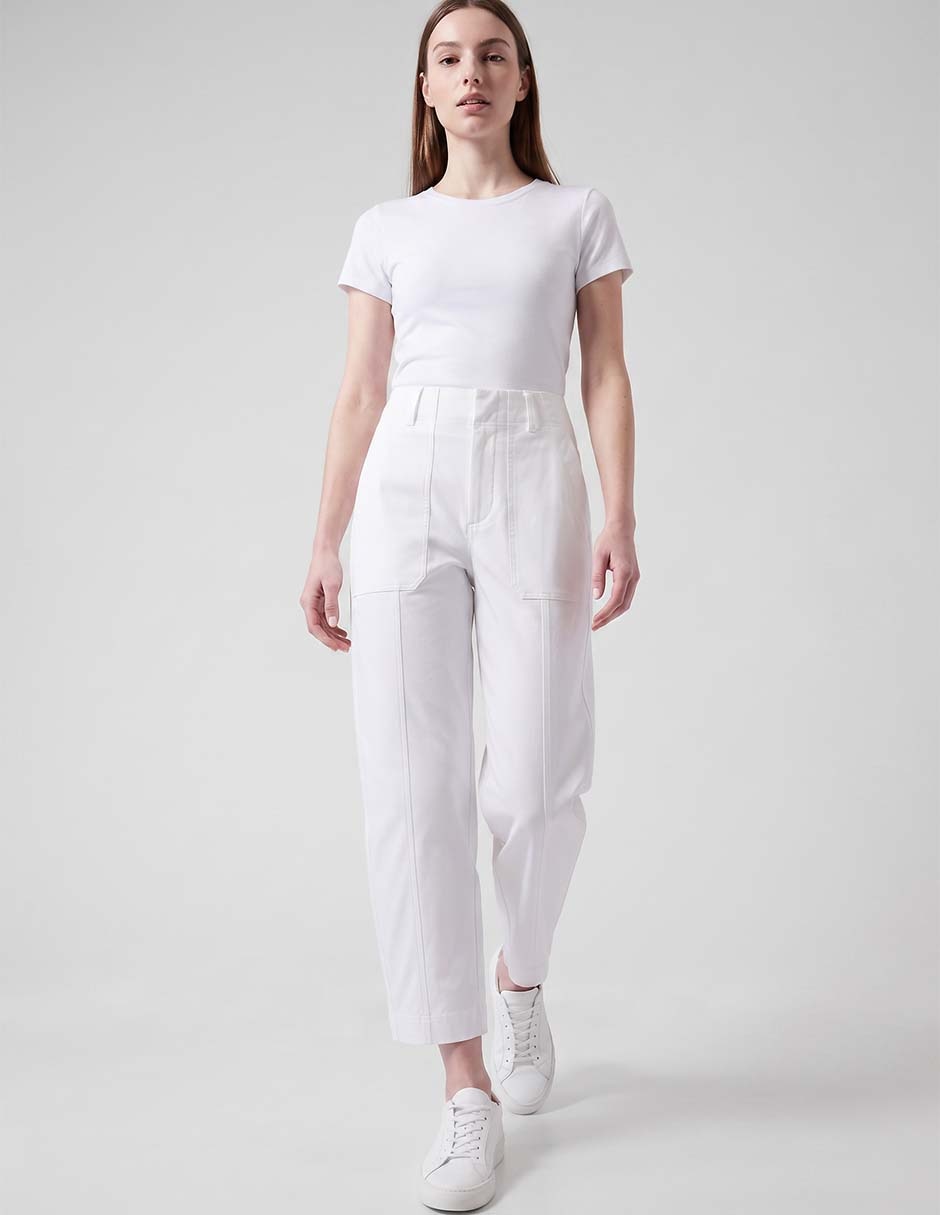 Pantalón relaxed barrel para mujer 3