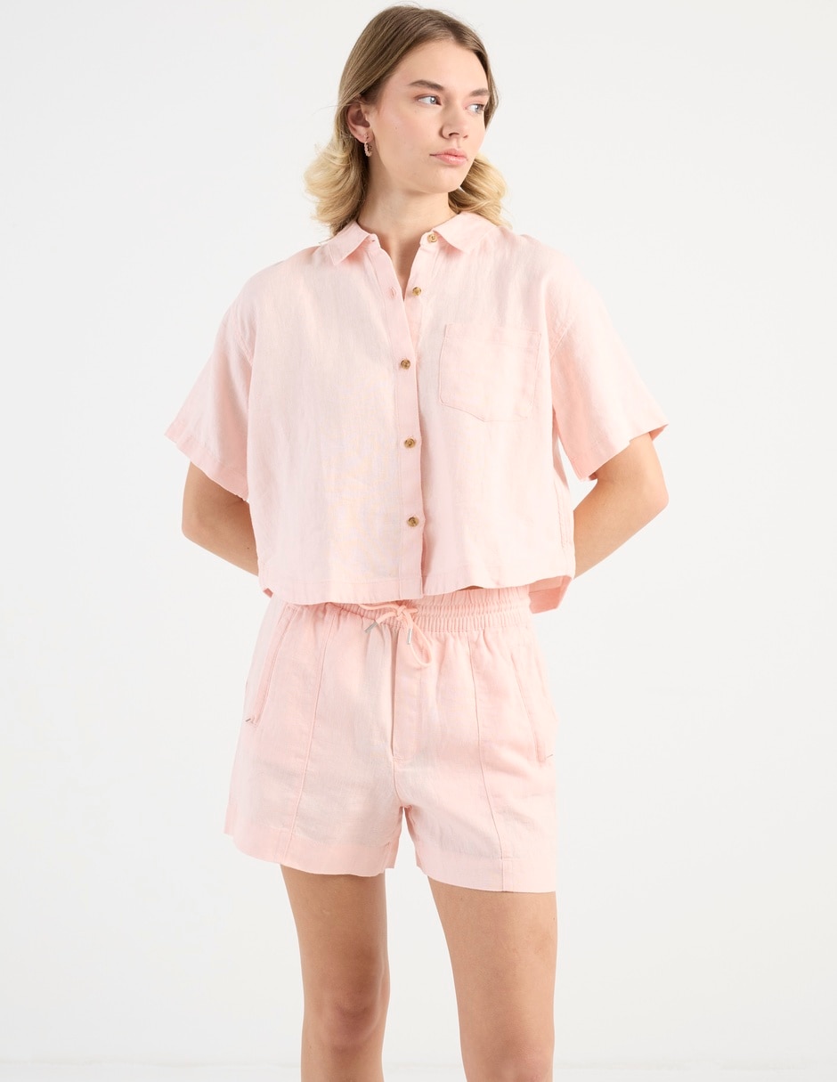 Short con bolsillos para entrenamiento mujer