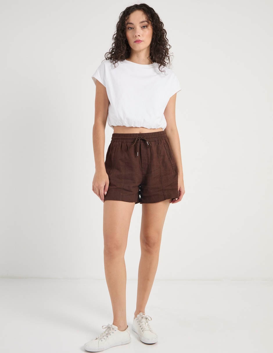 Short con bolsillos para entrenamiento mujer 3
