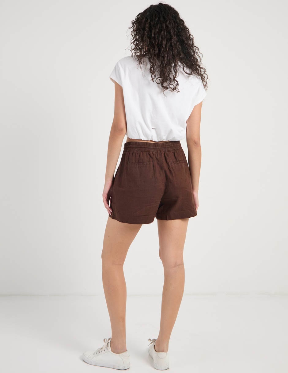 Short con bolsillos para entrenamiento mujer 6