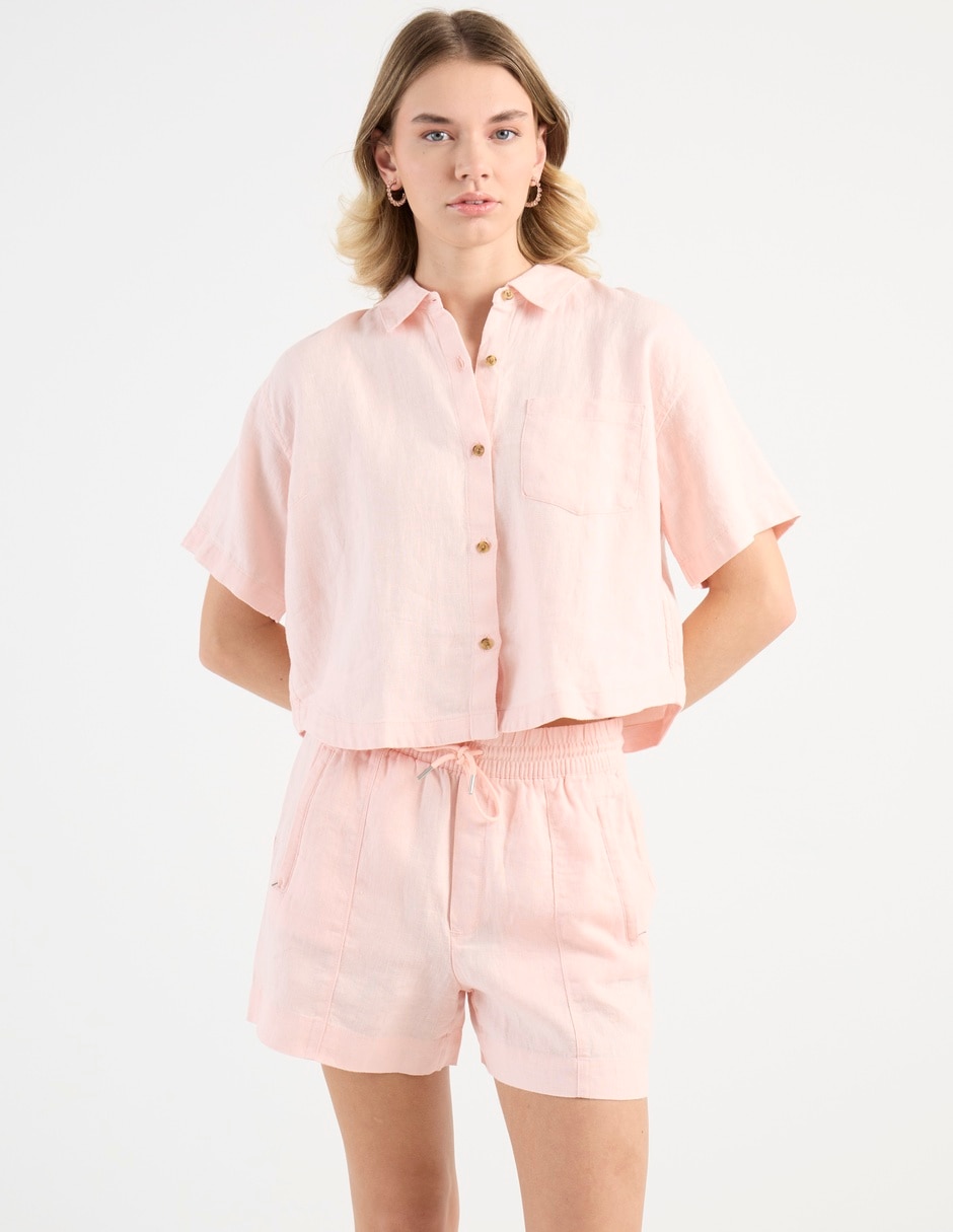 Camisa manga corta para mujer 2