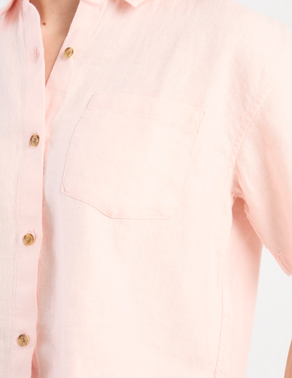 Camisa manga corta para mujer