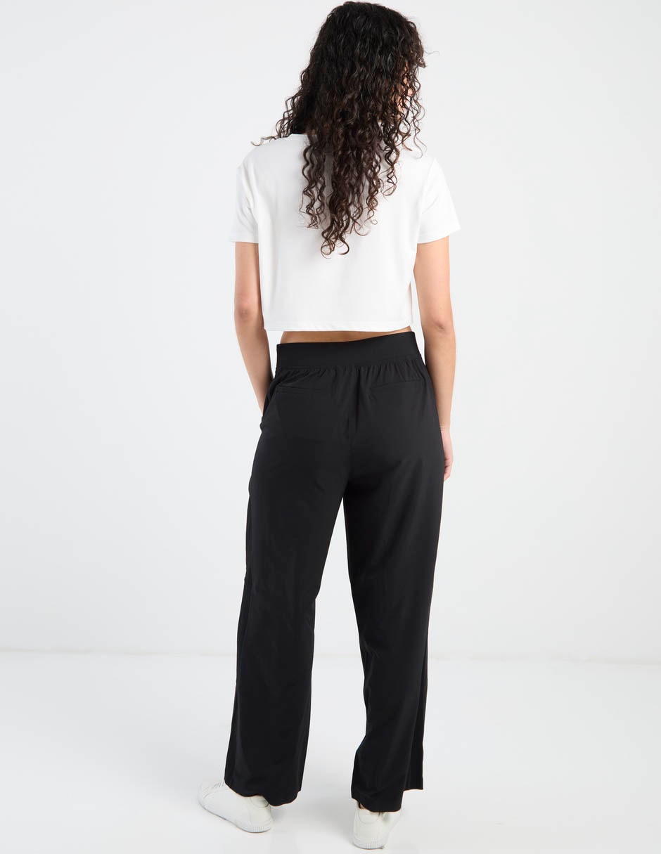 Pantalón relaxed Athleta wide leg para mujer