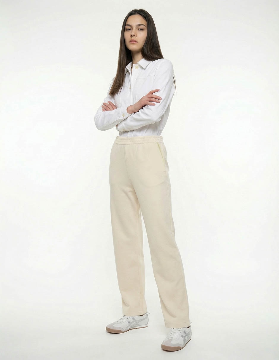 Pantalón relaxed Athleta straight para mujer