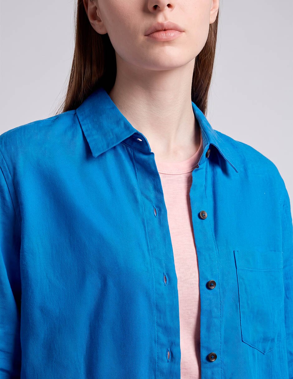 Camisa manga larga para mujer 4