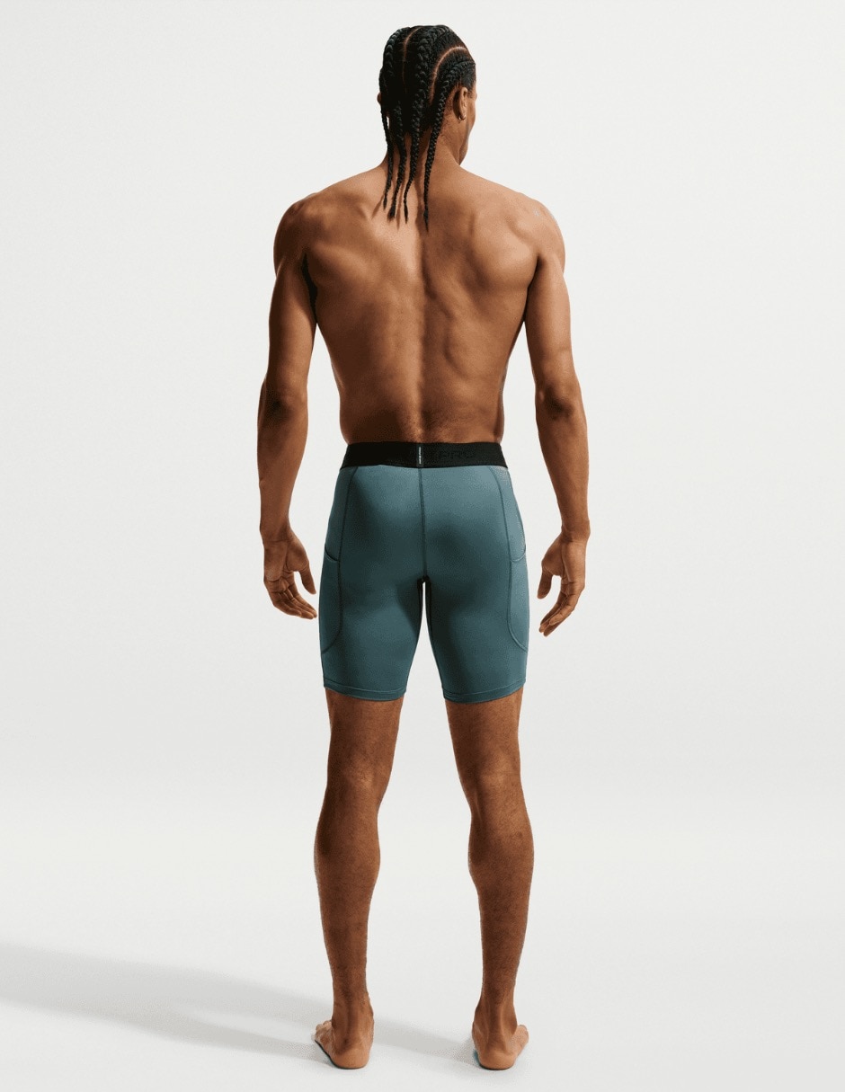 Short biker m np df long short compresión media para hombre 2