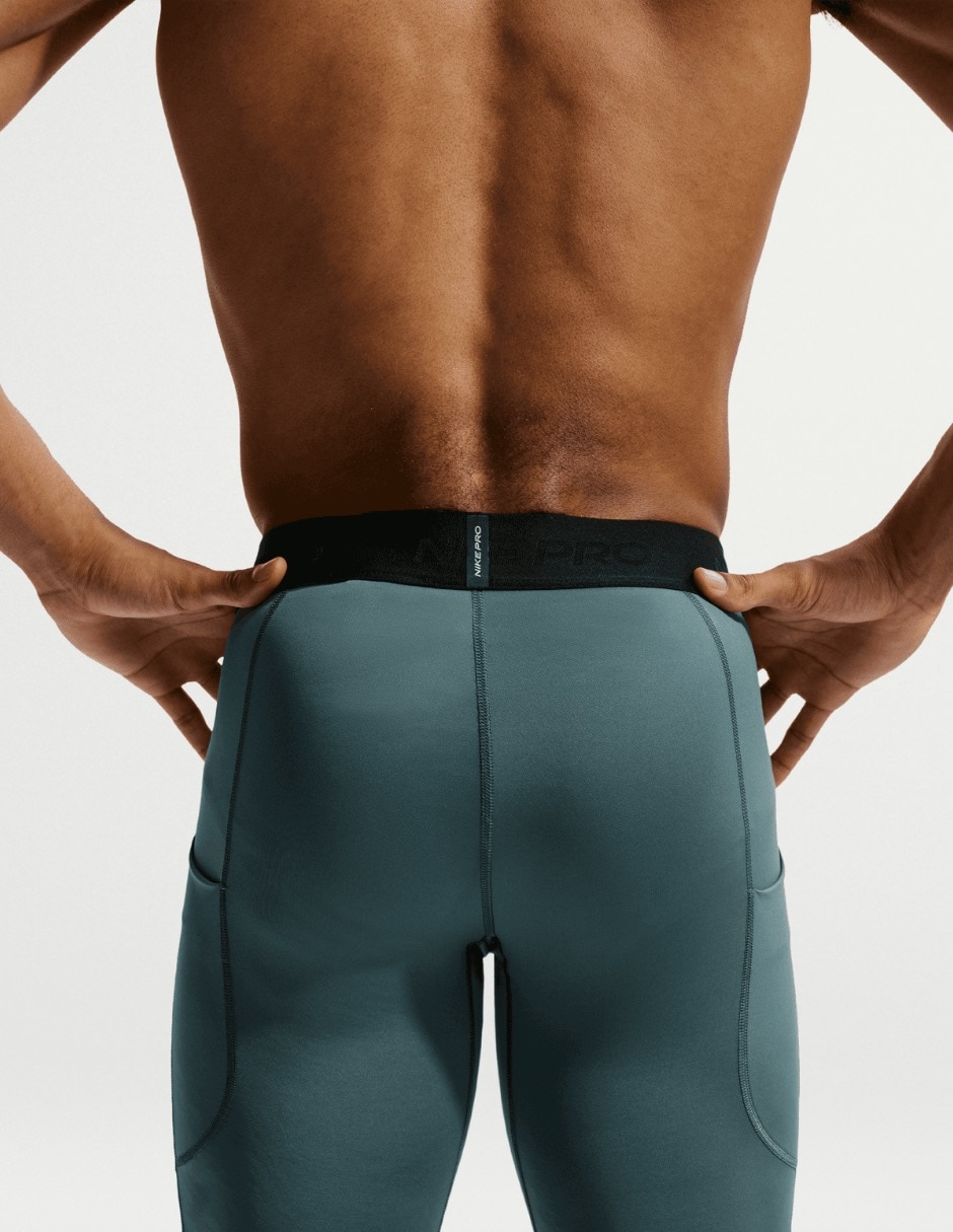 Short biker Nike m np df long short compresión media para hombre